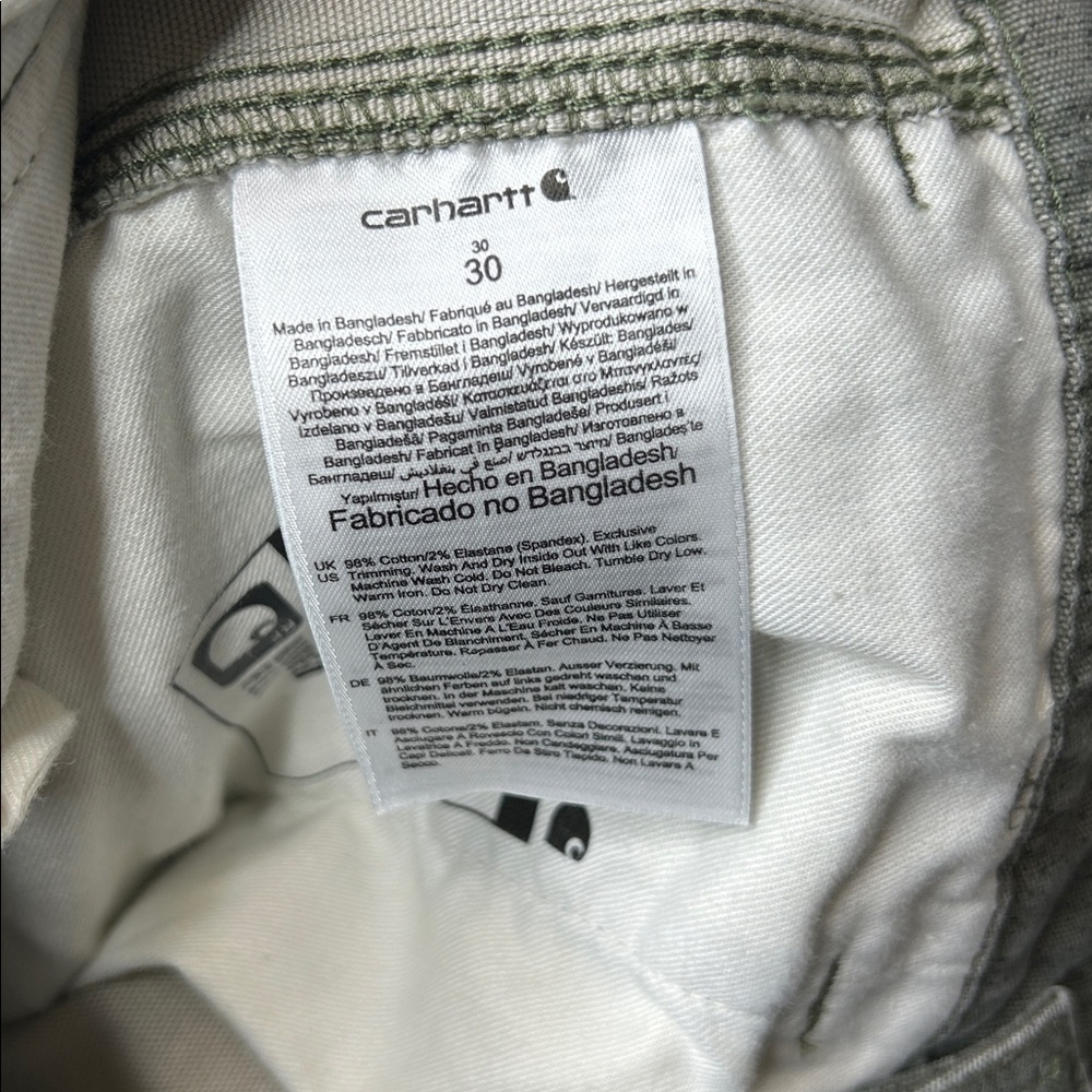 Carhartt Rugged Flex Rigby Camouflage Cargo Shorts - Picture 4 of 5